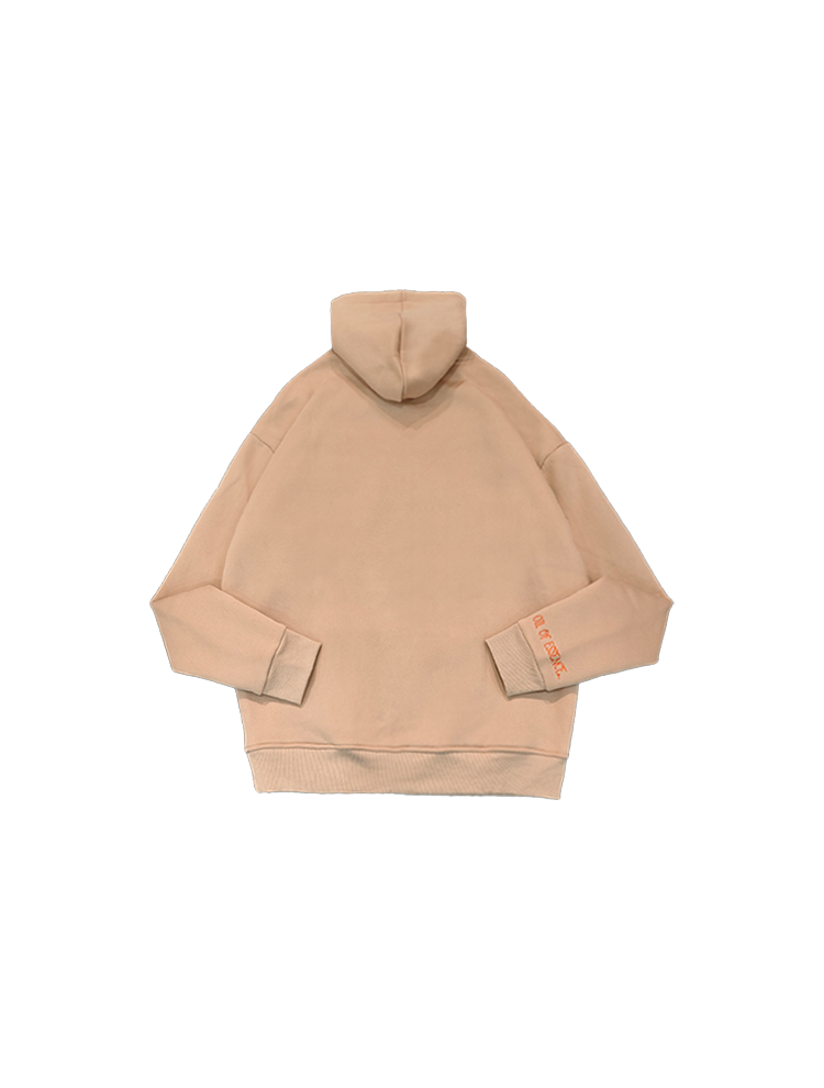 Aangepaste satijnen hoodie met zijden voering aan de binnenkant