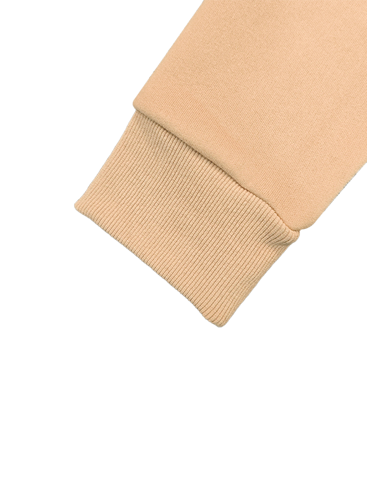 Aangepaste satijnen hoodie met zijden voering aan de binnenkant