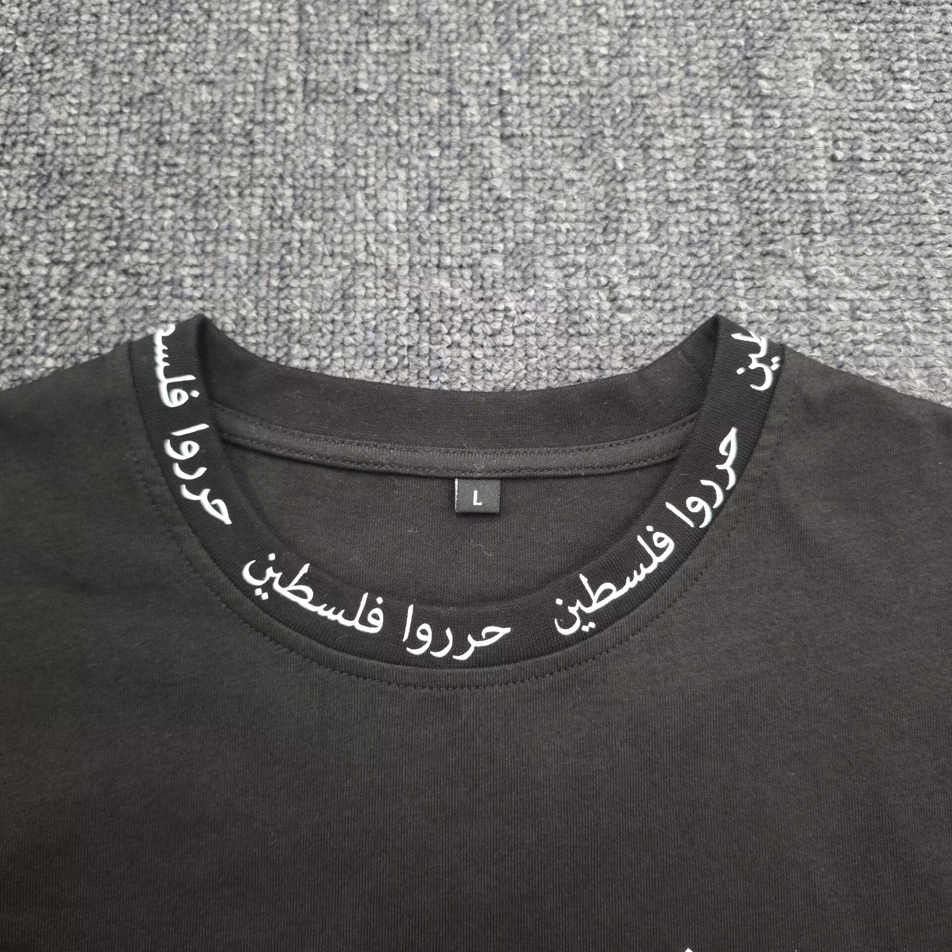 Fabrikant op maat gemaakte zware Y2k grafische print T-shirts High Street Regular Fit ronde hals bedrukte T-shirts voor heren