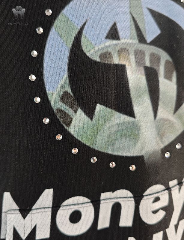 DTG-printen en strass-ontwerp