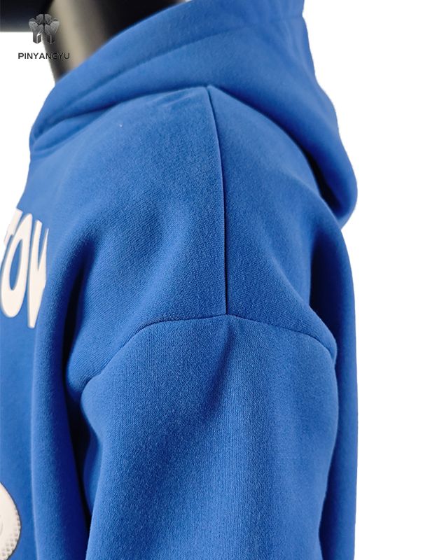 Zeefdruk en kleurrijk logo-ontwerp hoodie