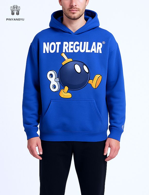 Zeefdruk en kleurrijk logo-ontwerp hoodie