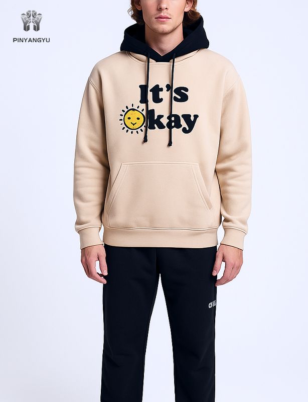 Handdoek geborduurde dubbele hoed hoodie