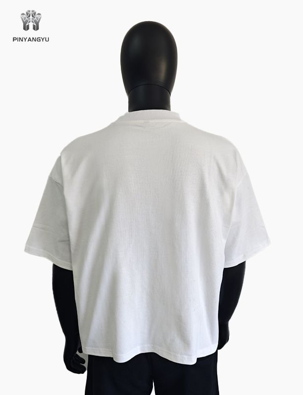 Aangepast boxy t-shirt en zeefdruk