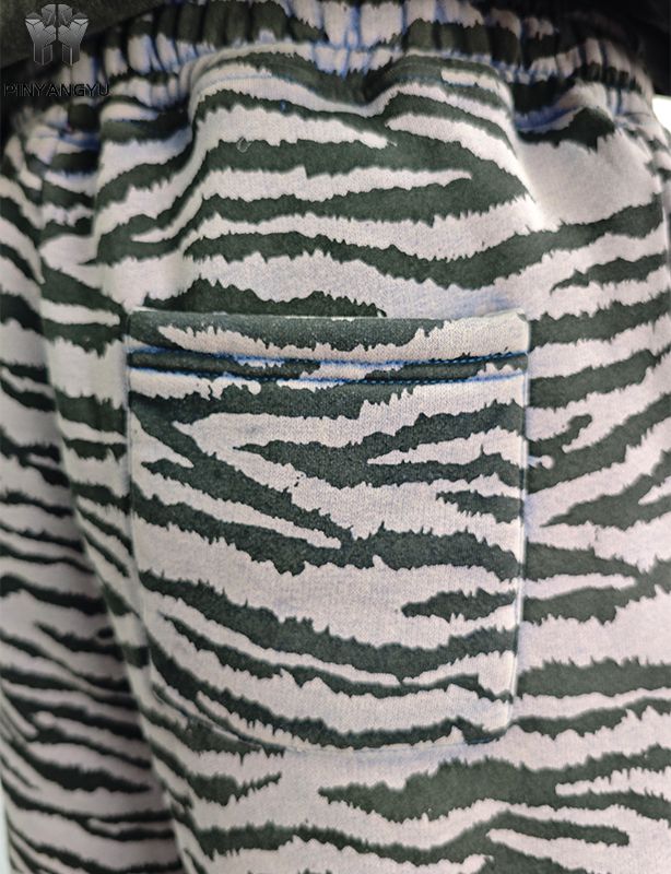 volledig zeefdruk en borduurwerk patch broek