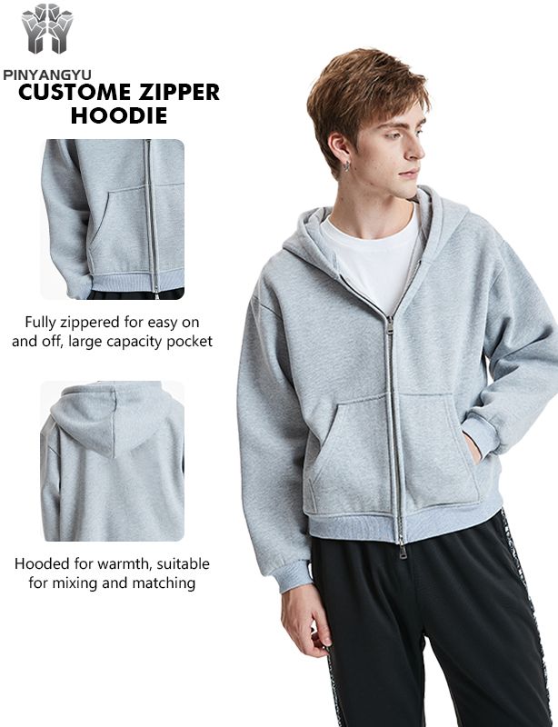 Nieuwe op maat gemaakte hoogwaardige borduurwerk blanco zwaargewicht oversized 400 g/m&sup2; Franse badstof katoenfleece milieuvriendelijke herenhoodie