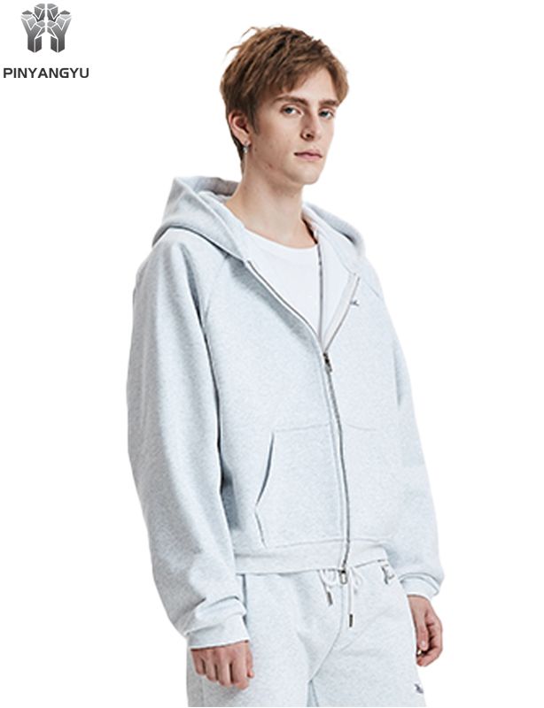 Nieuwe op maat gemaakte hoogwaardige borduurwerk blanco zwaargewicht oversized 400 g/m&sup2; Franse badstof katoenfleece milieuvriendelijke herenhoodie