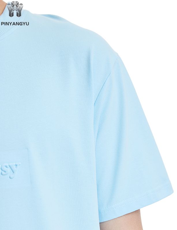 Veelkleurig T-shirt, los en ademend, heren- en damesstijlen kunnen worden aangepast