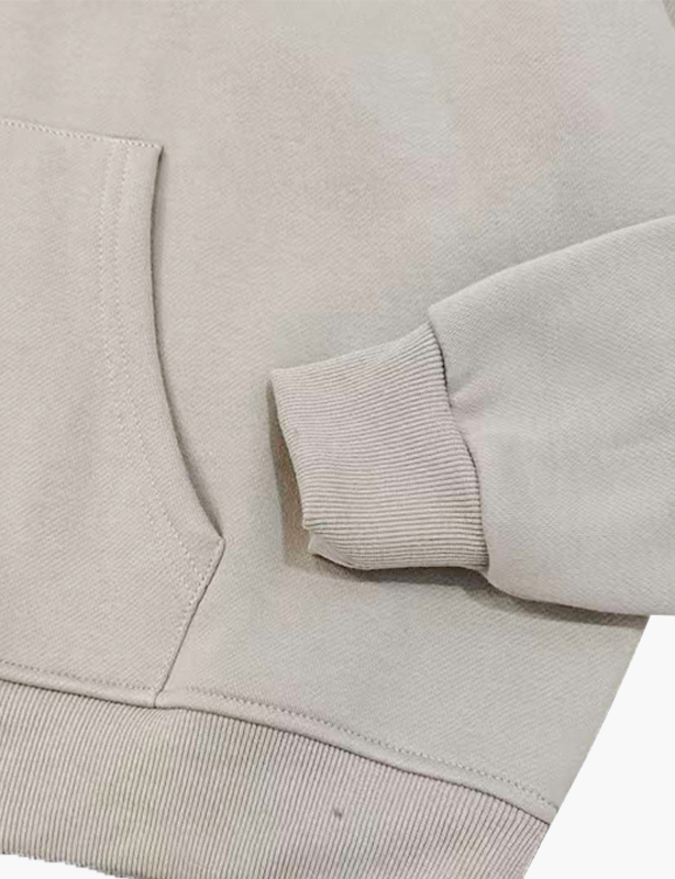 Hoge kwaliteit op maat gemaakt logo dames ronde hals badstof lange hoodies 100% katoen sweatshirt met halve rits gemaakt China OEM