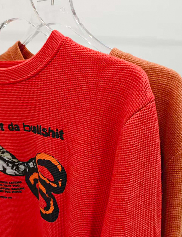 Fabrikant Aangepaste Vlam Geborduurd Patroon Pullover Sweatshirt Zwaar 500 Gsm 100% Biologisch Katoen Oversized Herfst Heren