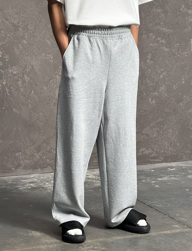 Factory Fleece joggingbroek voor heren met zakken - Zachte, comfortabele joggingbroek voor training en vrijetijdskleding